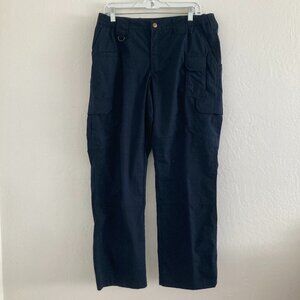 511 Tactical Cargo Pants Straight Leg Navy Blue Outdoors Hiking Gorpcore Size 14